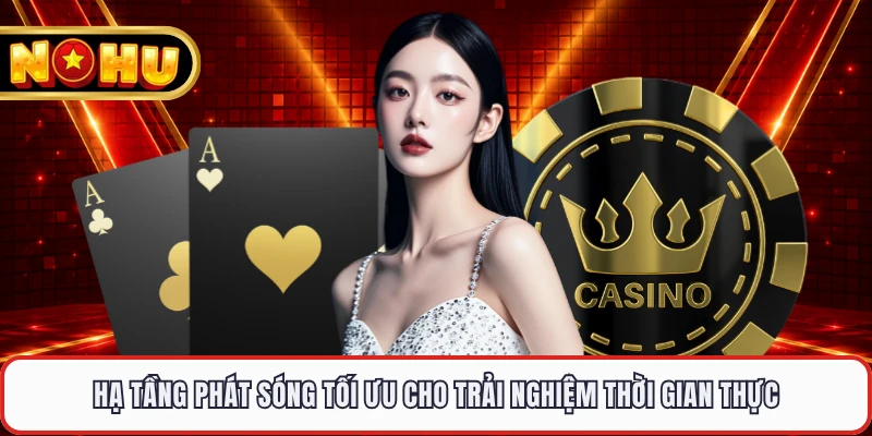 Hạ tầng phát sóng tối ưu cho trải nghiệm thời gian thực