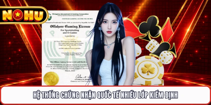 Hệ thống chứng nhận quốc tế nhiều lớp kiểm định