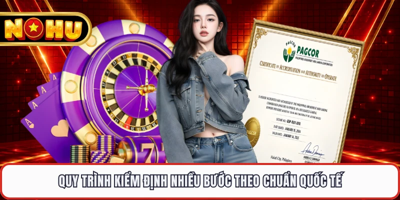 Quy trình kiểm định nhiều bước theo chuẩn quốc tế
